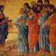 Duccio di Buoninsegna, Apparizione di Cristo sul monte della Galilea, Museo dell'Opera del Duomo, Siena